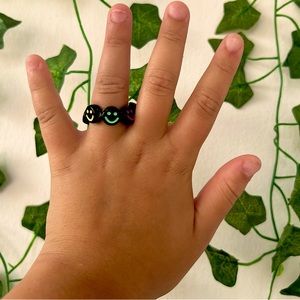 Neon Smiley Ring!